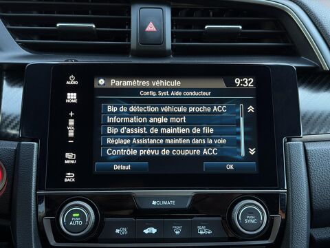 Civic Sport Plus 1.5 182 BVA 1&egrave;re Main Toit R&eacute;gulateur adaptatif C 2020 occasion 67440 Marmoutier