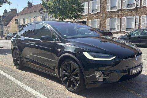 Model X 100D 525 ch- Autopilot Am&eacute;lior&eacute; - Int&eacute;rieur Cuir & Cam&eacute;ra 36 2018 occasion 78760 Jouars-Pontchartrain