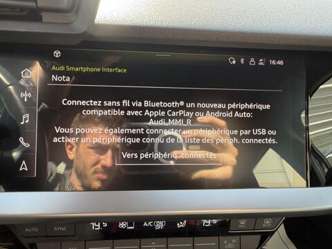 A3 Sportback 1.4 45 TFSI e - 245 - BV S-Tronic 6 Competition CA 2021 occasion 19100 Brive-la-Gaillarde
