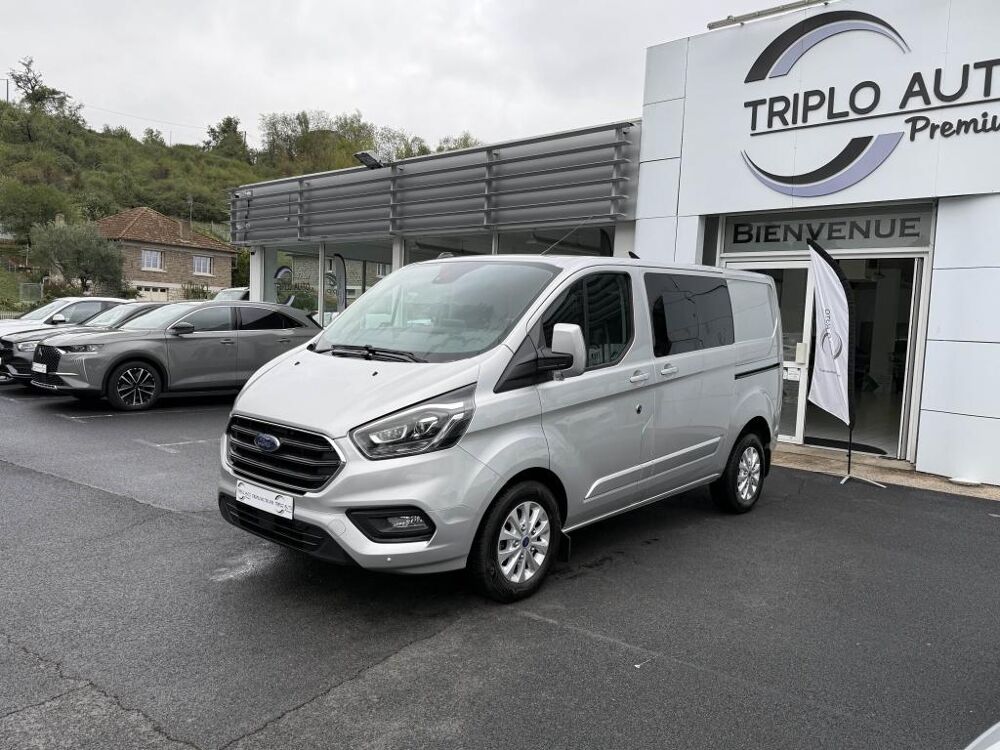 Transit Custom 2.0 EcoBlue - 170 - BVA 5pl Fourgon Cabine approfondi 2022 occasion 19100 Brive-la-Gaillarde