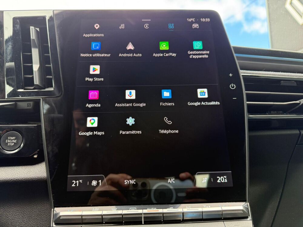 Austral 1.2 E-Tech Hybride 200 Esprit Alpine, Carplay, roue de secou 2023 occasion 31660 Bessi&egrave;res