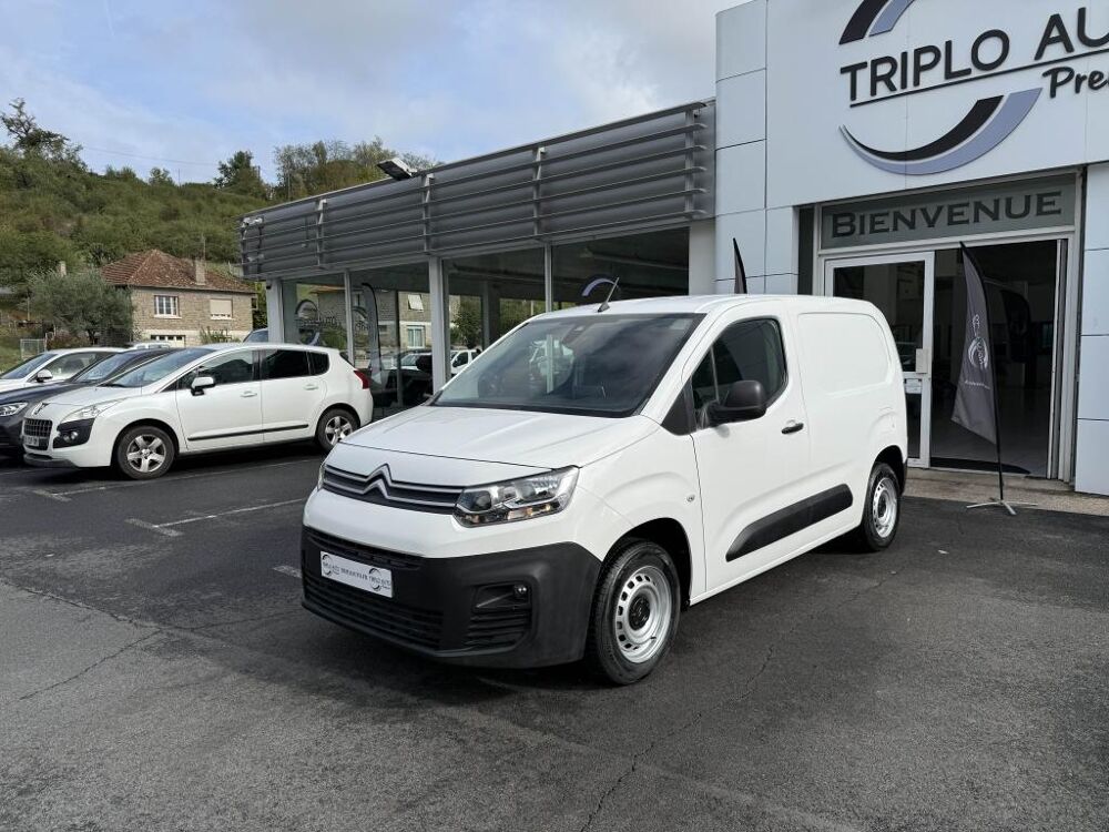 Berlingo 1.5 BlueHDi - 100 Fourgon M Driver 650 kg GPS + CAMERA AR + 2020 occasion 19100 Brive-la-Gaillarde