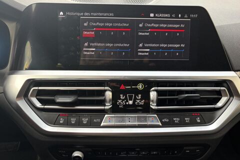 M3 BMW G80 Competition 510 ch Brooklyn Grey Si&egrave;ges ventil&eacute;s Har 2021 occasion 78760 Jouars-Pontchartrain