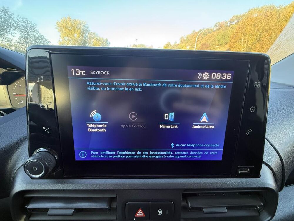 Partner M 650KG 1.5 BlueHDi- 100 3pl Fourgon Pack Asphalt Connect M 2022 occasion 19100 Brive-la-Gaillarde