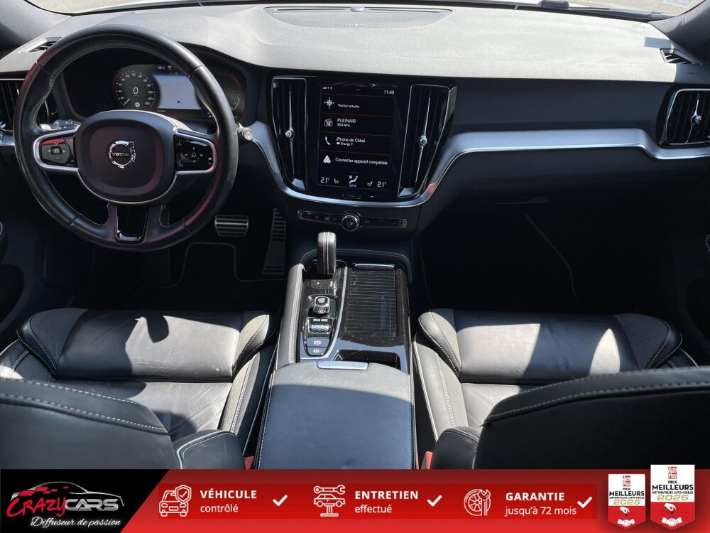 V60 R-Design T6 AWD Camera - H & K - Recharge 253 + 87 2020 occasion 25300 Pontarlier