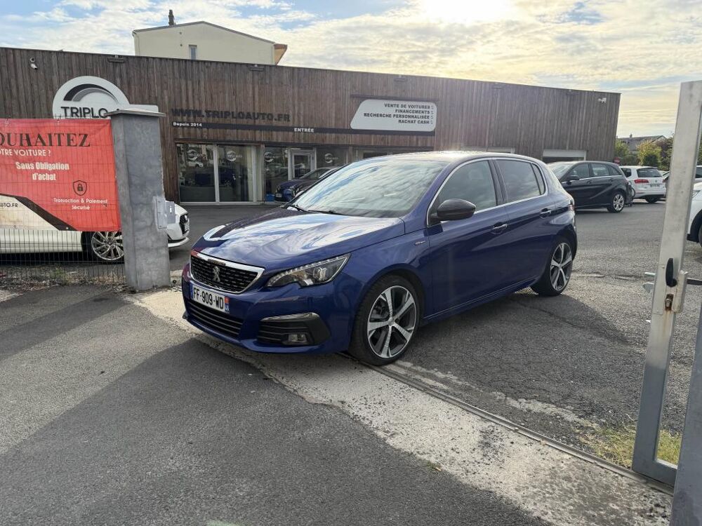 308 1.5 BlueHDi S&S - 130 Bva GT Line gps + clim + camera AR 2019 occasion 19100 Brive-la-Gaillarde