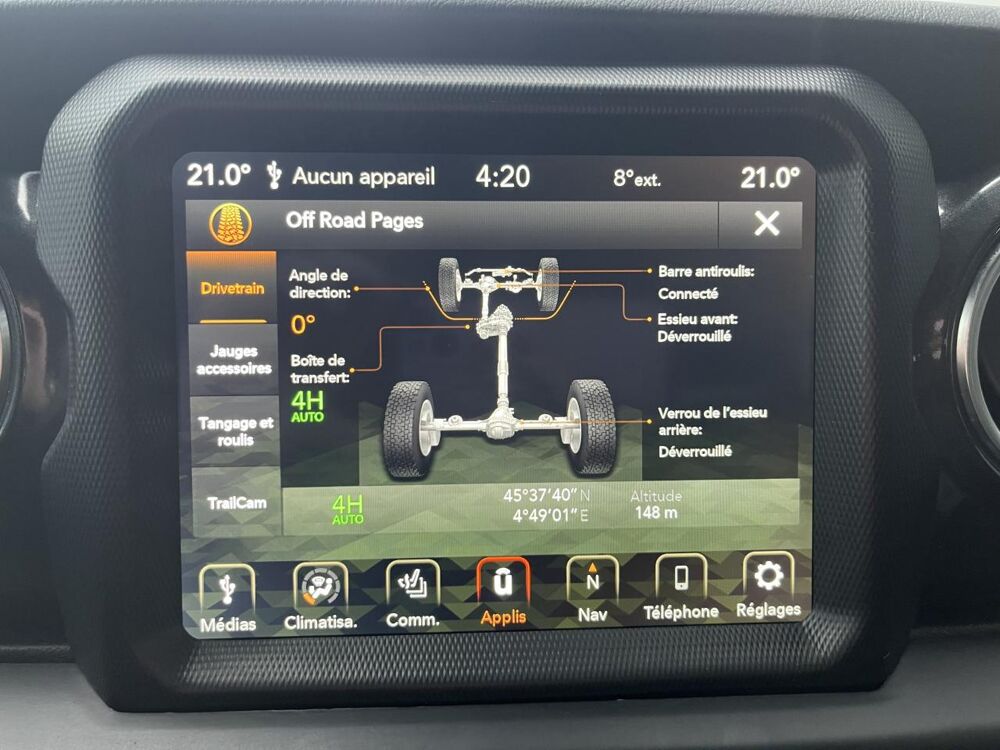 Wrangler SRT SRT392 Unlimited Rubicon 392 2022 occasion 91830 Le Coudray-Montceaux