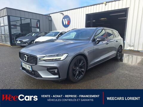 Volvo V60 2.0 B4 D 211H 197 MHEV HYBRID R-DESIGN GEARTRONIC BVA 2021 occasion Caudan 56850