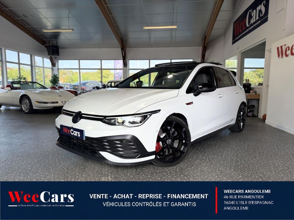 Golf 2.0 TSI 300CH GTI CLUBSPORT DSG BVA GARANTIE 12 MOIS 2021 occasion 16000 Angoul&ecirc;me