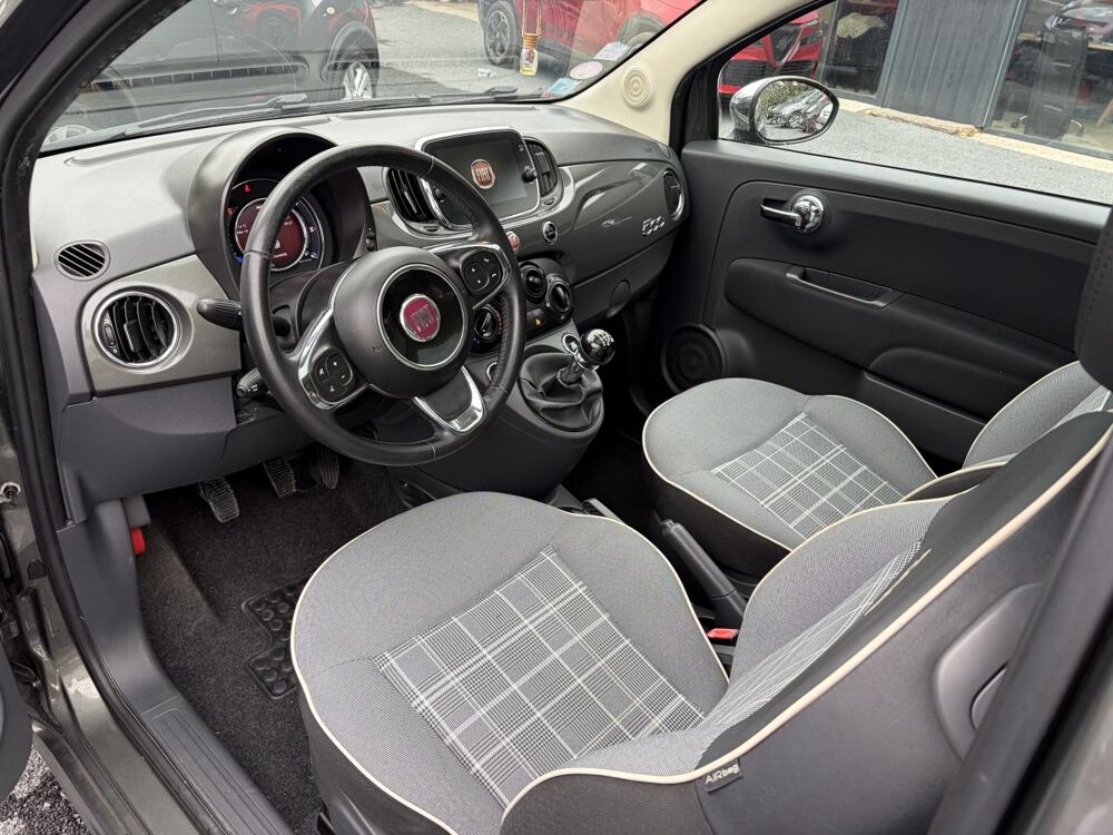 500 0.9i 85ch Turbo PHASE 2 /2017 / toit panoramique / carplay / 2017 occasion 30260 Orthoux-S&eacute;rignac-Quilhan