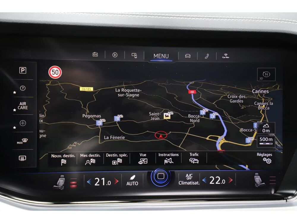 Touareg 3.0 TSI eHybrid 381 Elegance 4Motion Tiptronic 2021 occasion 06550 La Roquette-sur-Siagne