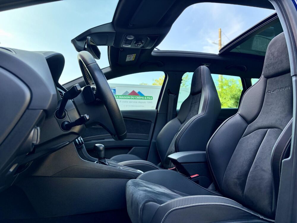 Leon Cupra 2.0 TSI 300 DSG 4Drive 1&egrave;re Main Siege F1 Top Toit ouv 2020 occasion 67440 Marmoutier