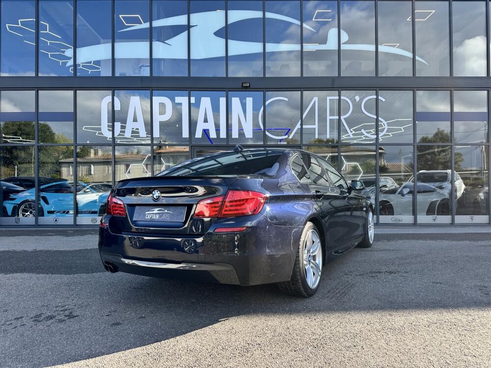S&eacute;rie 5 F10 525D 218CH XDRIVE PACK M BVA SPORT CARBONSCHWARZ - GARAN 2012 occasion 33450 Montussan