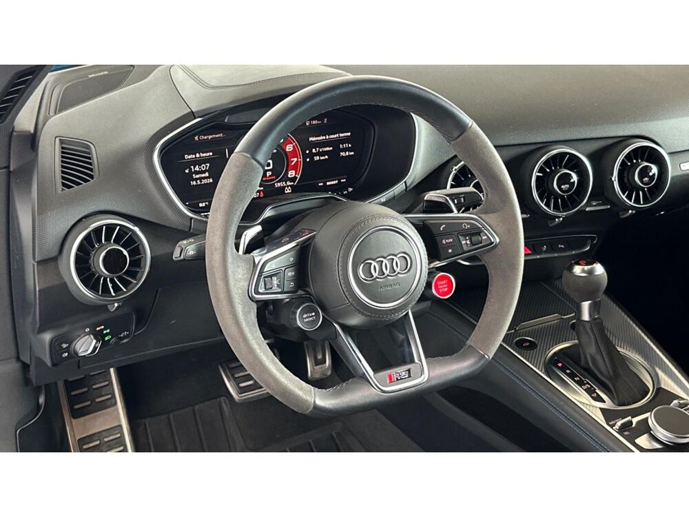 TT RS Coup&eacute; 2.5 TFSI 400 Quattro S-tronic - SUIVI AUDI - ORIGIN 2019 occasion 17600 Saujon