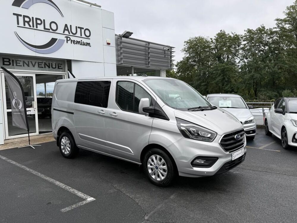 Transit Custom 2.0 EcoBlue - 170 - BVA 5pl Fourgon Cabine approfondi 2022 occasion 19100 Brive-la-Gaillarde