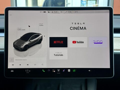 Model Y AWD Long Range Grand Autonomie 4x4 Attelage 1&egrave;re Main Jantes 2023 occasion 67440 Marmoutier