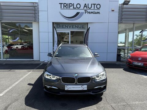 S&eacute;rie 3 318d Touring Luxury 150ch - BVA - GPS + CAMERA AR + CLIM 2016 occasion 19100 Brive-la-Gaillarde