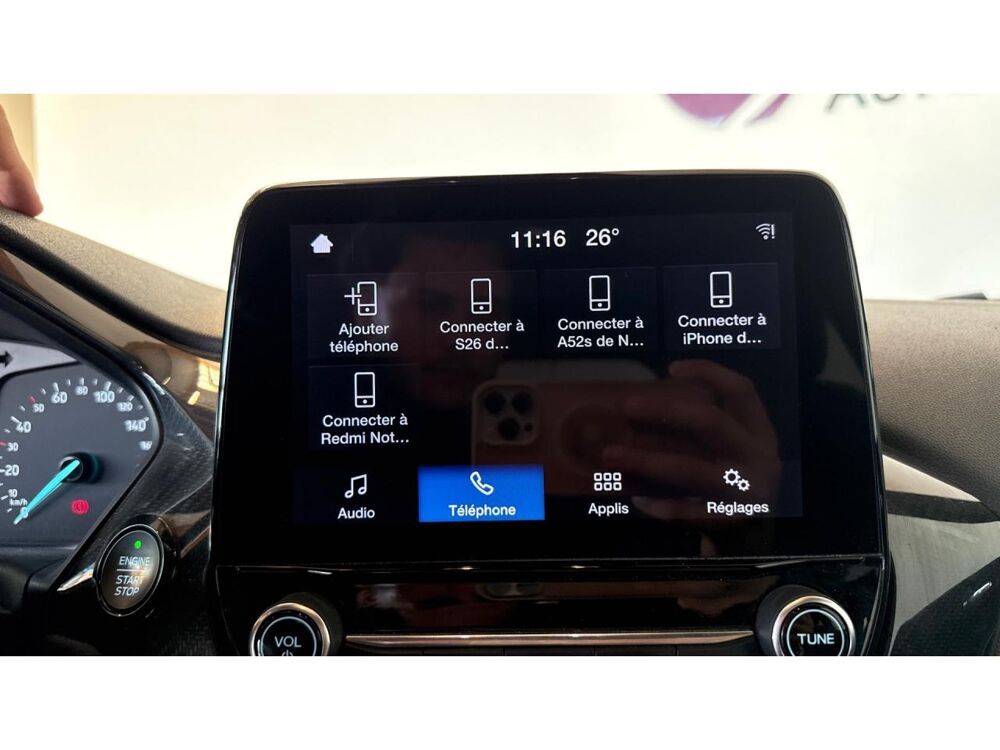 Fiesta 1.0 EcoBoost - 95 ST Line / CARPLAY / SUIVI FORD /CAPTEUR SO 2020 occasion 17600 Saujon