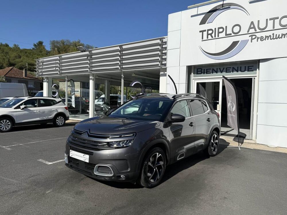 C5 aircross 1.5 BlueHDi - 130 BV EAT8 Shine GPS + CAMERA AR + CARPLAY 2021 occasion 19100 Brive-la-Gaillarde