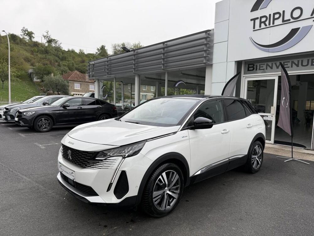 3008 Hybrid - 225 - BV e-EAT8 Allure Pack GPS + CAMERA AR + CARPL 2022 occasion 19100 Brive-la-Gaillarde