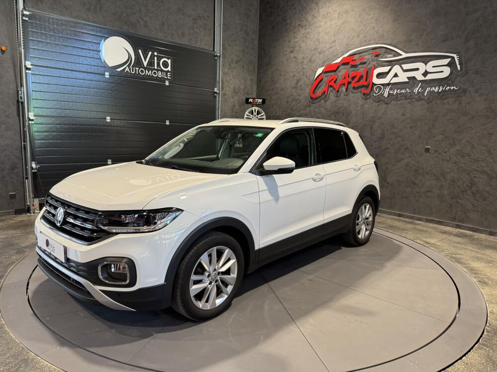 T-Cross 1.0 TSI CARAT - 115 - SIEGES CHAUFFANTS - AVERTISSEUR ANGLE 2019 occasion 25300 Pontarlier