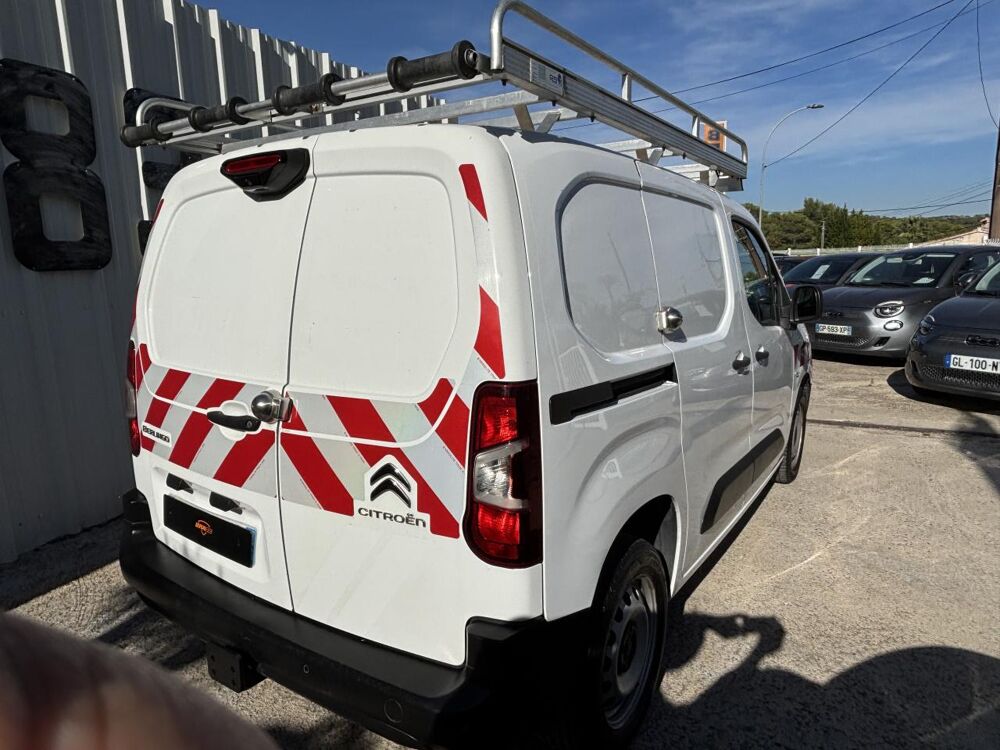 Berlingo 1.5 BlueHDi S&S - 100 III FOURGON Fourgon M Driver 1000 kg 2020 occasion 83490 Le Muy