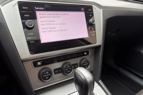 Passat VOLKSWAGEN 1.6 TDI 120 DSG7 TOIT OUVRANT CAM&Eacute;RA ENTRETIEN 2019 occasion 78760 Jouars-Pontchartrain