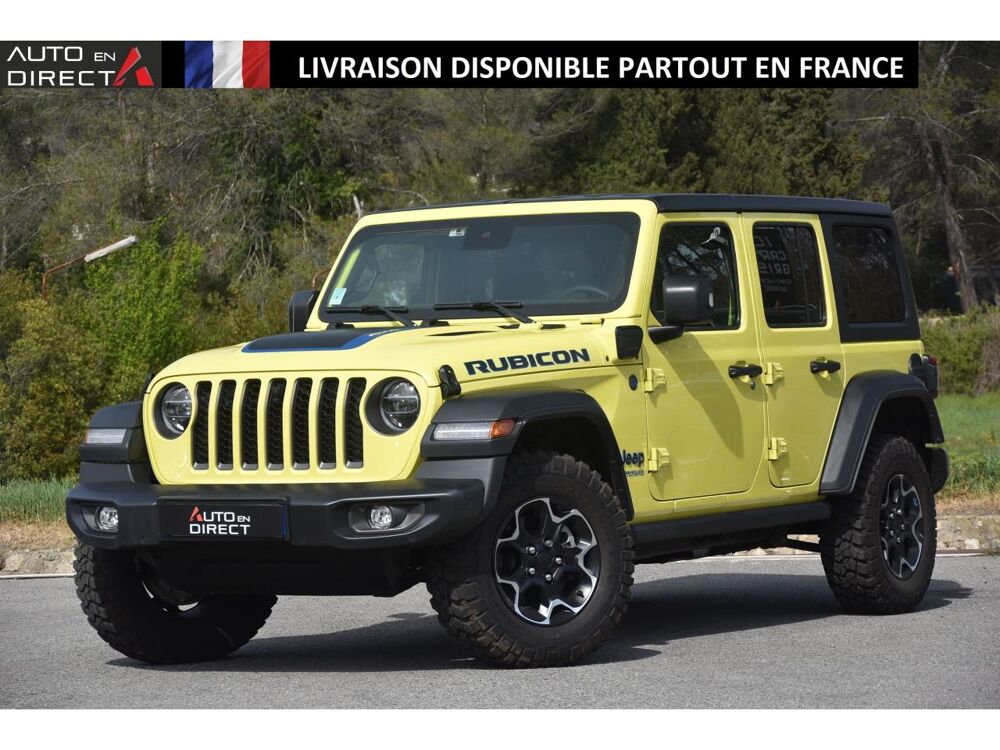 Wrangler 2.0i T 4xe - 380 - BVA 4x4 2018 Unlimited Rubicon 2022 occasion 06250 Mougins