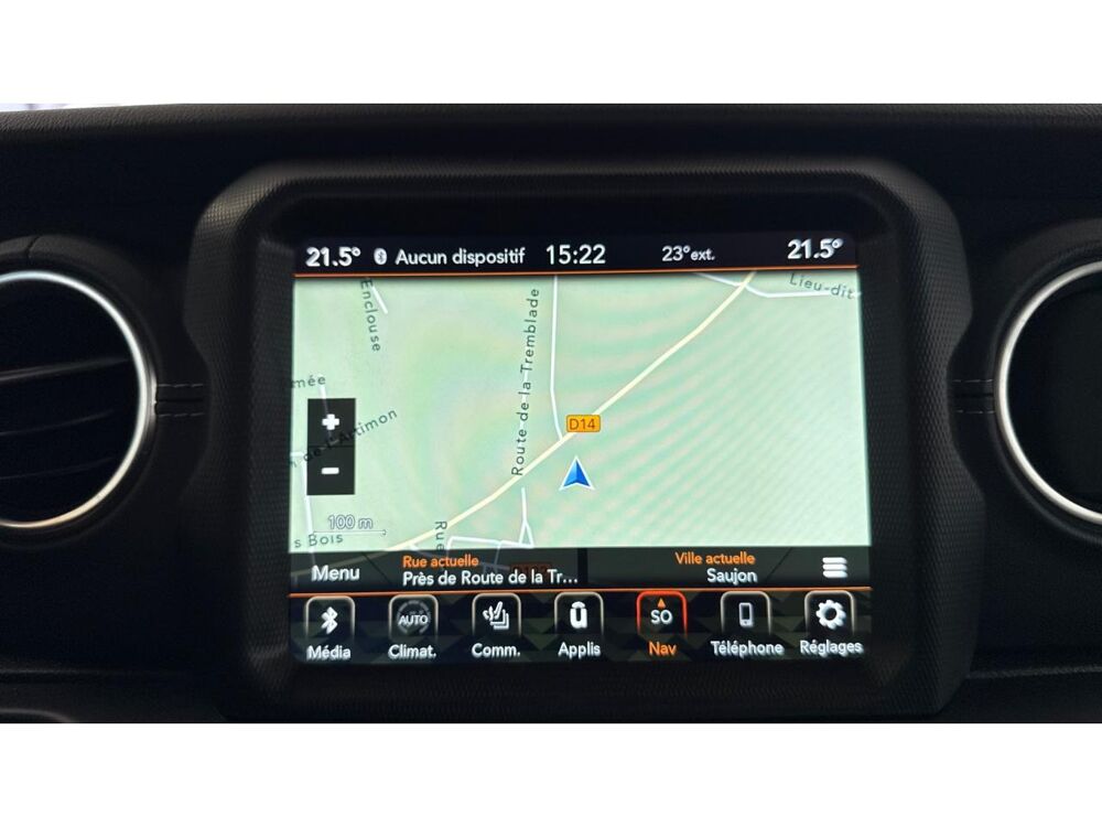 Wrangler 2.0i T 4xe - 380 - BVA 4x4 Unlimited Overland / CARPLAY / H 2022 occasion 17600 Saujon