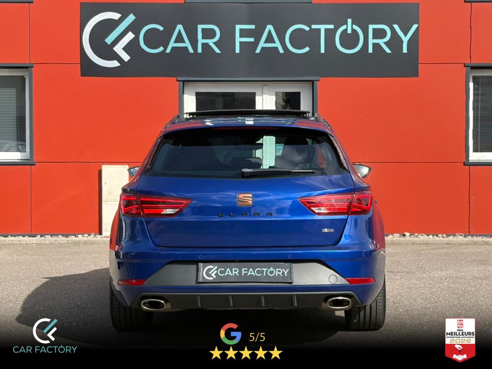 Leon Cupra 2.0 TSI 300 DSG 4Drive 1&egrave;re Main Siege F1 Top Toit ouv 2020 occasion 67440 Marmoutier