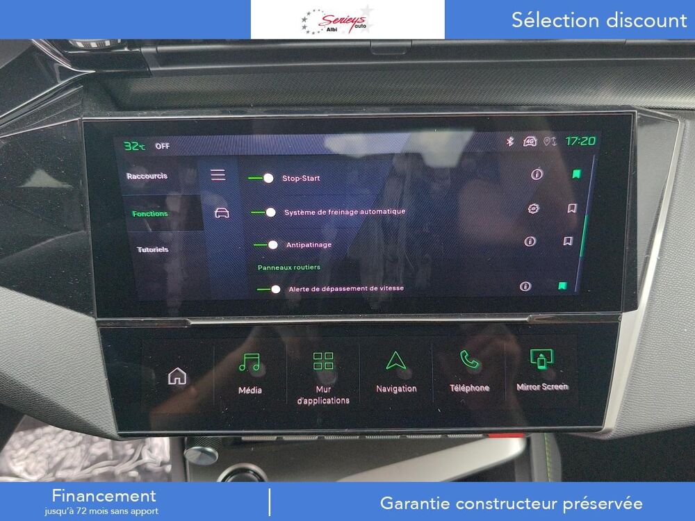 308 GT EXCLUSIVE HYBRID 145 DCS6 TOIT OUVRANT HIFI FOCAL 2026 occasion 81000 Albi