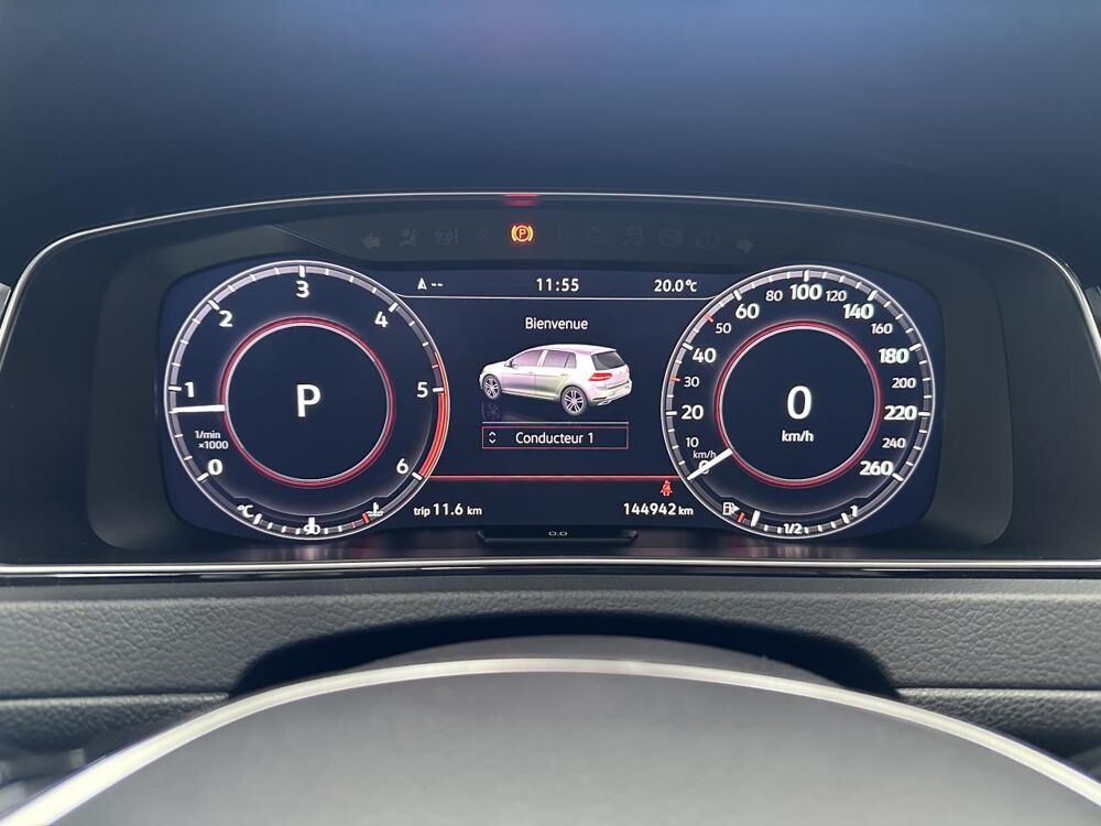 Golf 1.6 16V TDI CR - 115 - BV DSG 7 VII BERLINE Carat Exclusive 2018 occasion 33370 Artigues-pr&egrave;s-Bordeaux