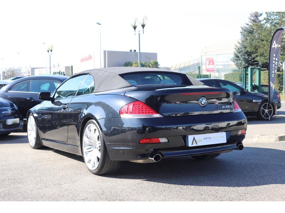 S&eacute;rie 6 645Ci Cabriolet - BVA CABRIOLET E64 645Ci PHASE 1 2004 occasion 60740 Saint-Maximin