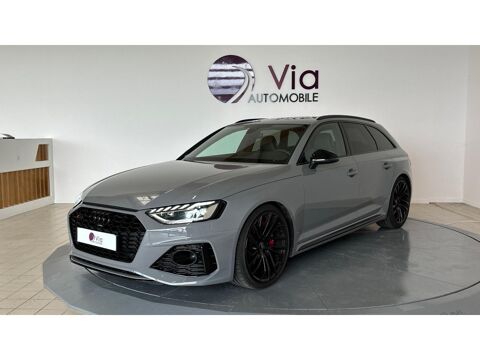 Audi RS4 Quattro 2.9 V6 450 - GRIS NARDO - SUIVI COMPLET 2020 occasion Saujon 17600