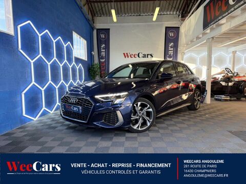 Audi A3 SPORTBACK 1.0 30 TFSI 110 CH HYBRID MHEV S-LINE EDITION S-TR 2021 occasion Angoul&ecirc;me 16000