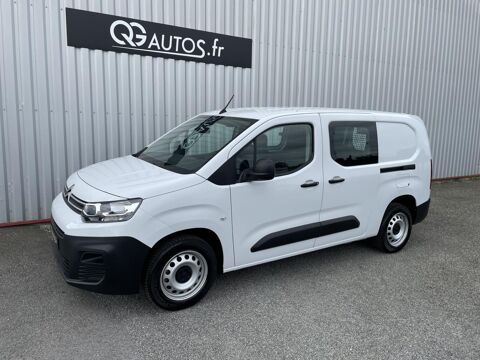 Citro&euml;n Berlingo 1.5 BlueHDi S&S / 100 Ch / Fourgon XL 950 kg / Cabine Approf 2023 occasion Le Teilleul 50640