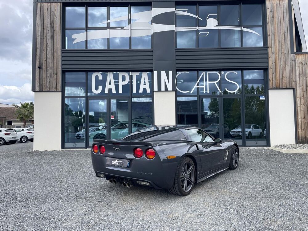 Corvette C6 COUPE TARGA LS3 6.2 V8 437 CH BVA PERFORMANCE EDITION-GAR 2011 occasion 33127 Saint-Jean-d'Illac