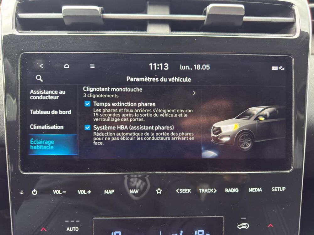 Tucson 1.6 CRDI 136 HYBRID MHEV 48VOLT CREATIVE 2WD DCT BVA CAMERA/ 2022 occasion 42170 Saint-Just-Saint-Rambert