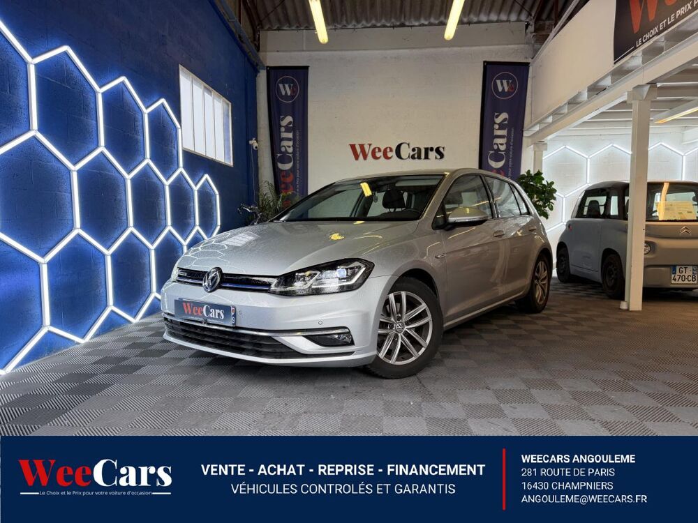 Golf 1.5 TSI 130CH EVO BLUEMOTION IQ-DRIVE DSG BVA GARANTIE 12 MO 2019 occasion 16000 Angoul&ecirc;me