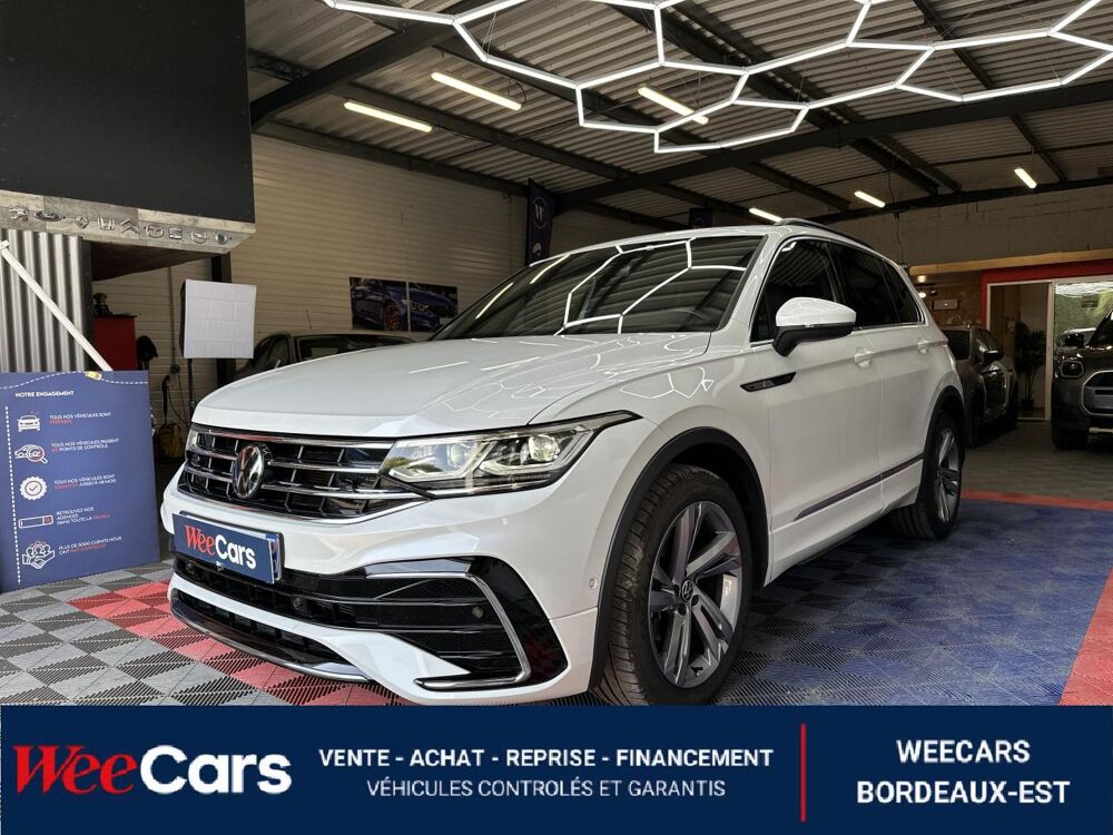 Tiguan 2.0 TDI 150 R-LINE DSG BVA 2022 occasion 33370 Artigues-pr&egrave;s-Bordeaux