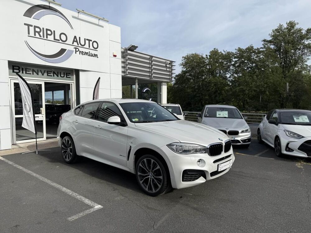 X6 xDrive 30d - BVA 258ch M Sport SUIVI COMPLET BMW + GPS + TOI 2018 occasion 19100 Brive-la-Gaillarde
