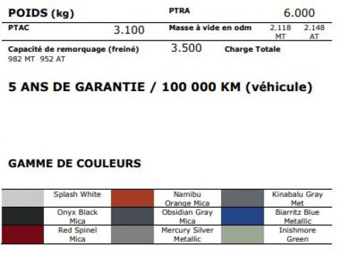 D-Max *32 908 HT* SPACE B-STRONG 2.2 DMS A/T 4x4 MY2026 Euro6e-bis 2026 occasion 44700 Orvault