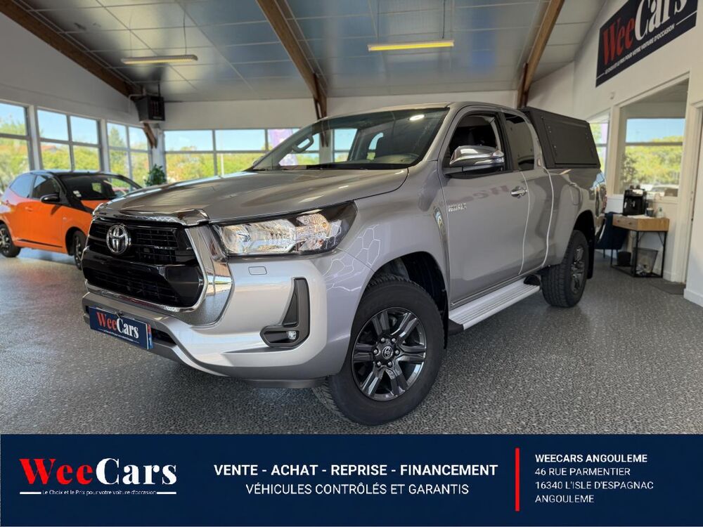 Hilux XTRA CABINE 2.4 D4D 150CH LEGENDE 4X4 GARANTIE CONSTRUCTEUR 2023 occasion 16000 Angoul&ecirc;me