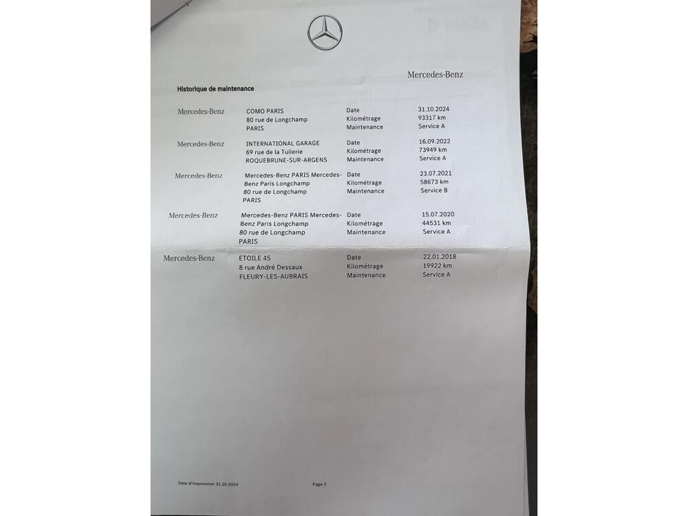 Classe M ML 500 BlueEfficiency - BVA 7G-Tronic Plus - BM 166 Fascina 2015 occasion 83490 Le Muy