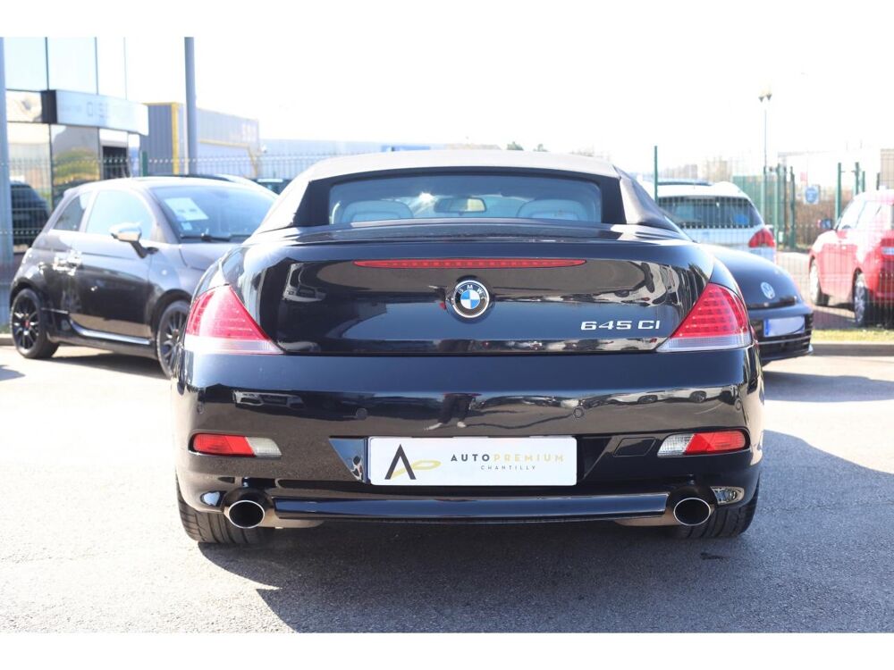 S&eacute;rie 6 645Ci Cabriolet - BVA CABRIOLET E64 645Ci PHASE 1 2004 occasion 60740 Saint-Maximin