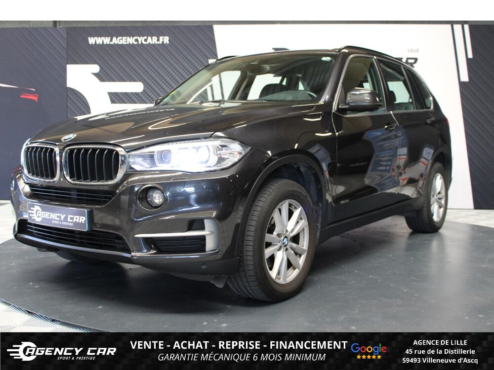 X5 xDrive 25d - BVA - Lounge Plus - entretien complet BMW 2015 occasion 59493 Villeneuve-d'Ascq