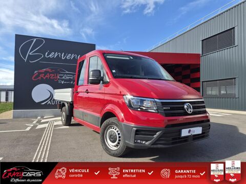 Volkswagen Crafter 4MOTION 35 L3 2.0 TDI 177 PLATEAU DOUBLE CABINE - 7 pl - Ca 2021 occasion Pontarlier 25300