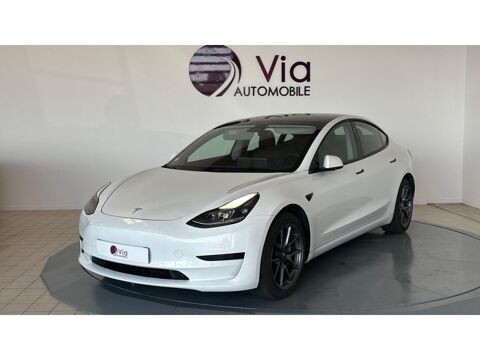 Tesla Model 3 275 ch RWD MY21 Standard Plus - CUIR NOIR - 4 PNEUS NEUFS 2021 occasion Saujon 17600