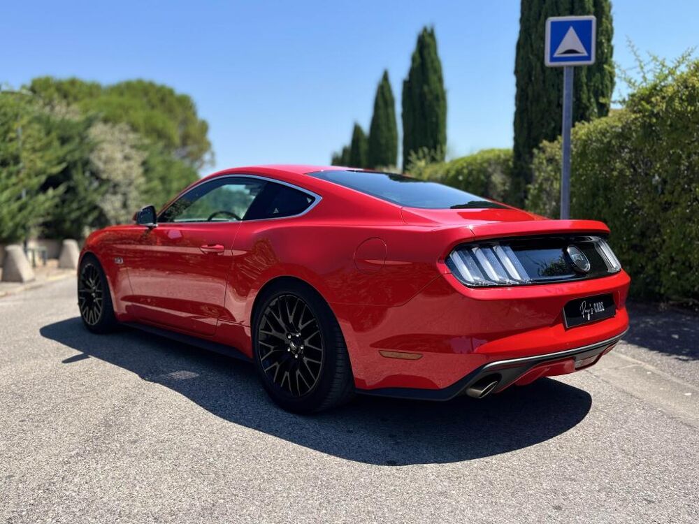 Mustang 5.0 V8 GT FASTBACK 421CH BVA - MALUS PAYE - FULL ENTRETIEN - 2016 occasion 13760 Saint-Cannat