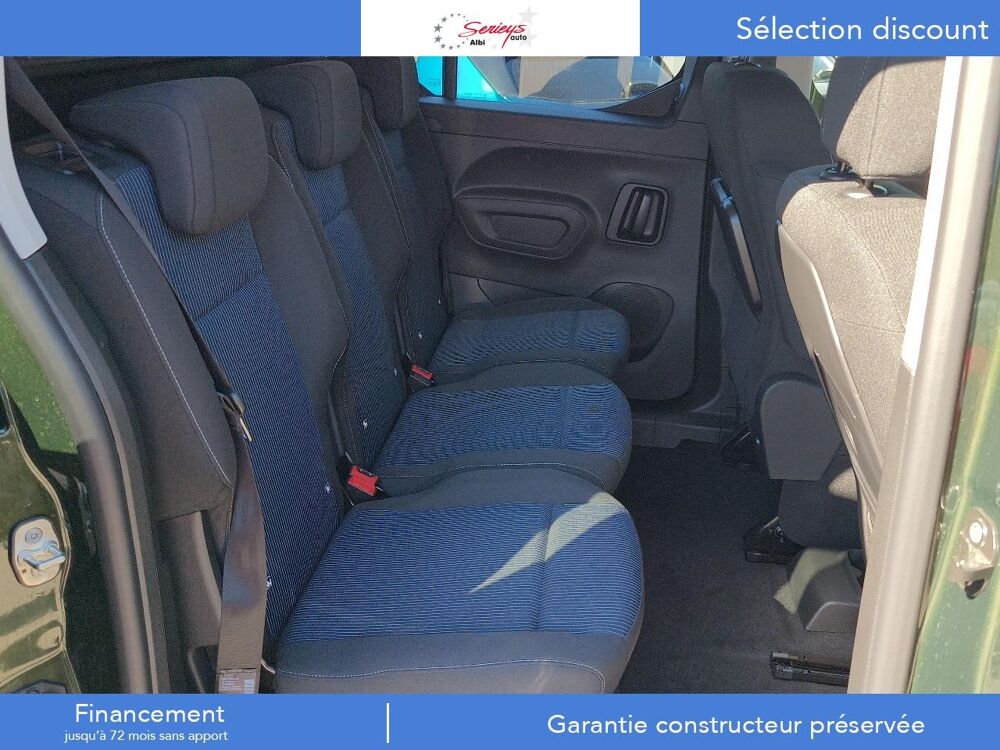 Doblo XL BLUE HDI 130 EAT8 PK STYLE PK TECHNO RADAR AV+AR CAMERA A 2026 occasion 81000 Albi